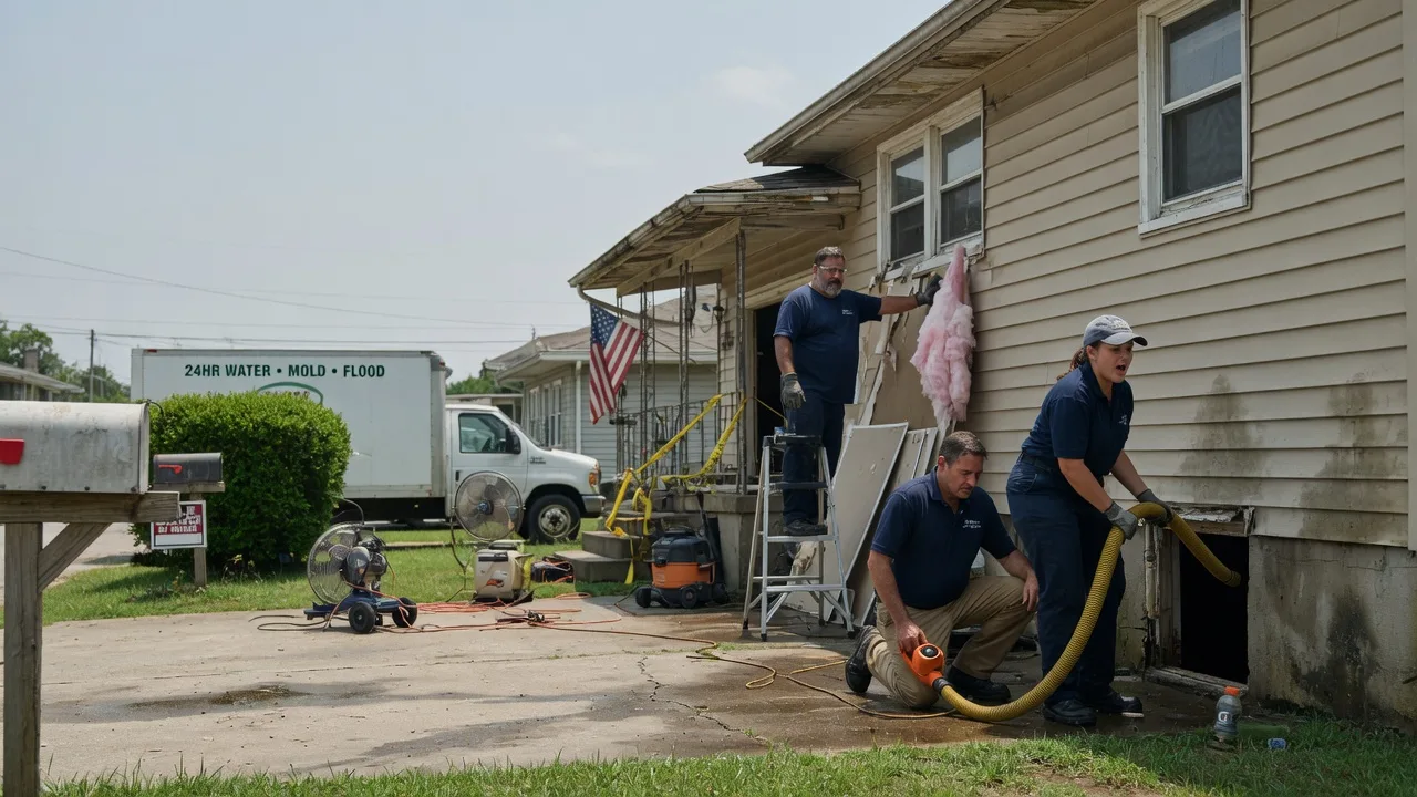 Water Damage Repair in Montrose, IL near me
